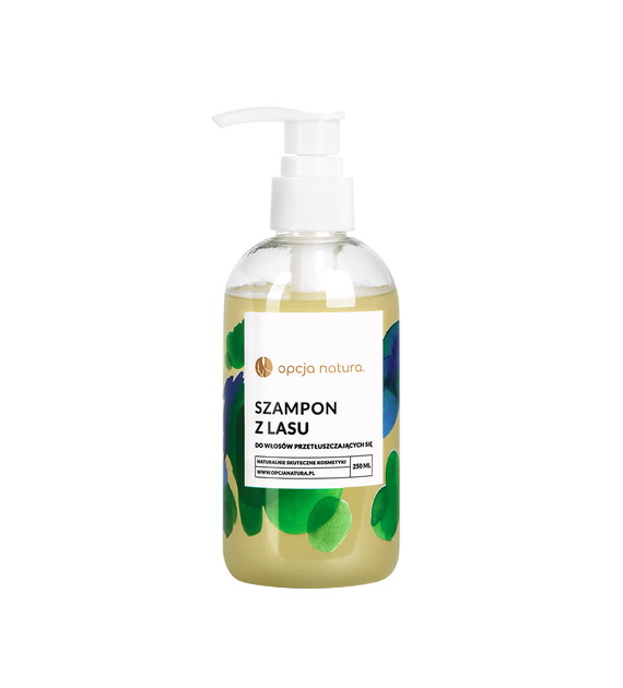 Szampon z lasu do włosów przetłuszczających się 250ml OPCJA NATURA