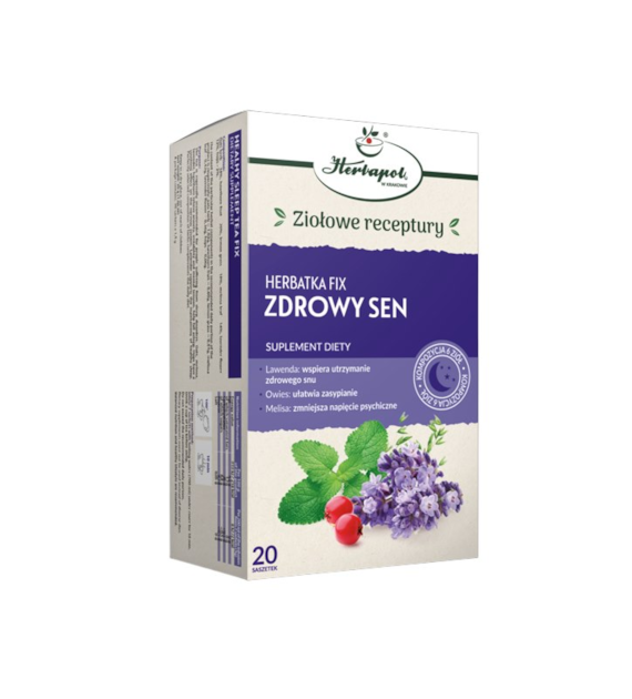 Herbatka ZDROWY SEN 20*1,5g fix HERBAPOL KRAKÓW