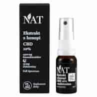 NAT Ekstrakt z konopi Full Spectrum 10% CBD + melatonina 15ml aerozol
