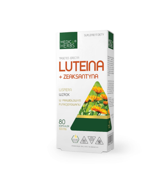 MEDICA HERBS Luteina + Zeaksantyna 80 kaps.