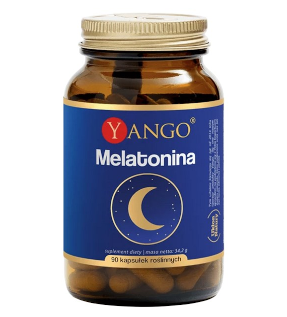 YANGO Melatonina 1mg, 90 kaps.