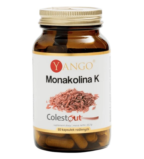 YANGO Monakolina K 2,5mg, 90 kaps.