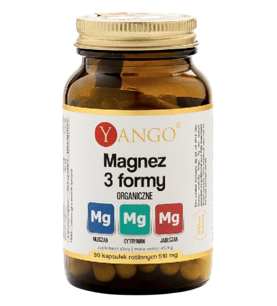 YANGO Magnez 3 formy - 90 kaps.
