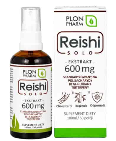 Reishi Solo ekstrakt w płynie 100ml PLON PHARM