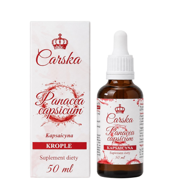 CARSKA Panacea Capsicum - kapsaicyna krople 50ml
