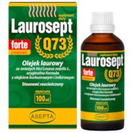 ASEPTA Laurosept FORTE Q73 100ml - Olejek laurowy + olejek z kurkumy i imbiru