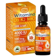 ASEPTA Witamina D3+K2 MK7 forte - 100ml