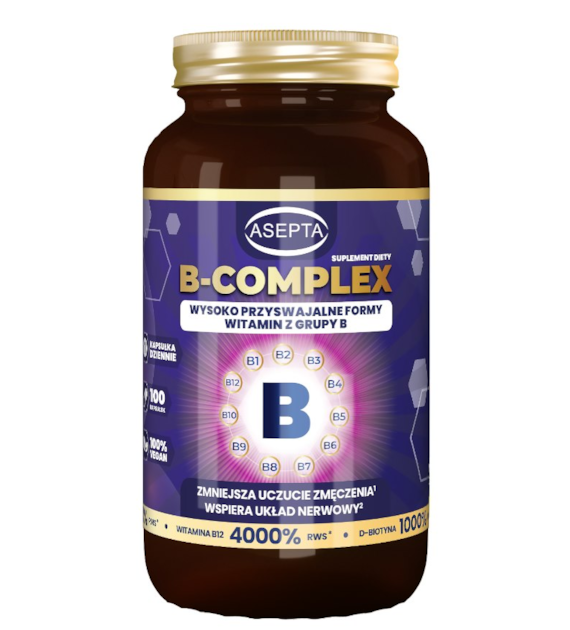ASEPTA Witamina B-Complex 100 kaps.
