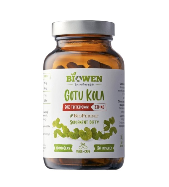 BIOWEN Gotu Kola 120 kapsułek