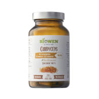 BIOWEN Cordyceps 400 mg, 90 kaps. - 40% polisacharydów, 8% mannitolu, 0.2% adenozyny