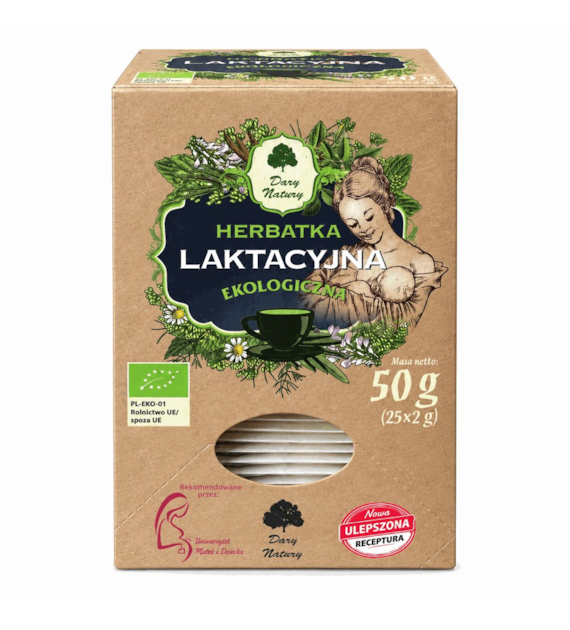 Herbatka Laktacyjna fix BIO 25*2g DARY NATURY