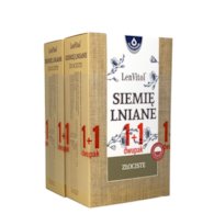 OLEOFARM Siemię lniane złociste dwupak 250g+250g
