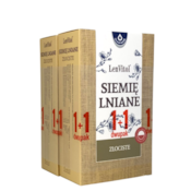 OLEOFARM Siemię lniane złociste dwupak 250g+250g