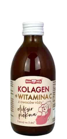 Eliksir piękna kolagen + witamina C napój 250ml POLSKA RÓŻA