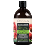 Szampon olej rycynowy & skrzyp polny regenerujący 380ml BARWA RECEPTURY NATURY