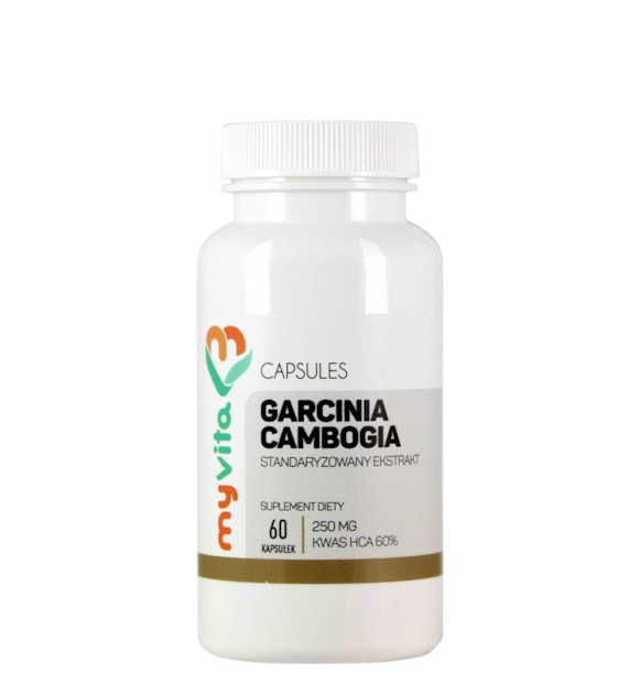 MyVita Garcinia Cambogia 250mg, 60kaps. (60% HCA)