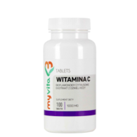 MyVita Witamina C 1000mg, 100 tabletek + róża + bioflawonoidy