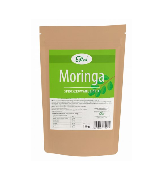 Moringa sproszkowane liście 100g FLOS