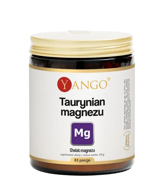 YANGO Taurynian magnezu proszek 50g (83 porcje)
