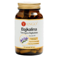 YANGO Bajkalina - Tarczyca Bajkalska - ekstrakt 85% 300mg, 90 kaps.