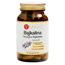 YANGO Bajkalina - Tarczyca Bajkalska - ekstrakt 85% 300mg, 90 kaps.