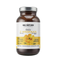 BIG NATURE Kapsułki Olej z wiesiołka 1000mg, 60 kaps.