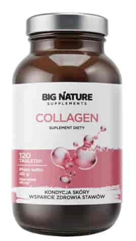 BIG NATURE Tabletki Collagen 400mg, 120 tabl.