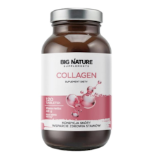 BIG NATURE Tabletki Collagen 400mg, 120 tabl.