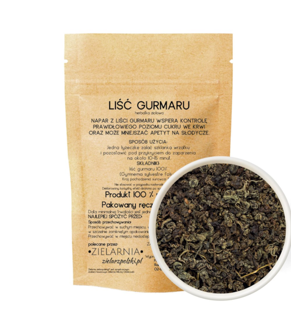 Gurmar cięty liść 50g ZIELARZPOLSKI.PL