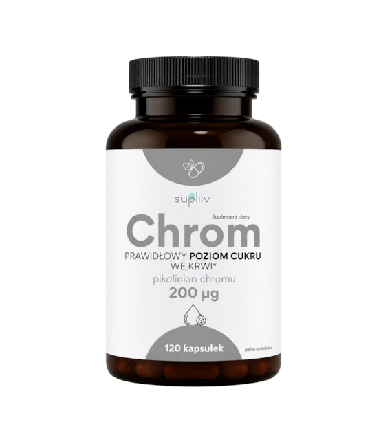 Chrom pikolinian 200mcg, 120 kaps. SUPLIIV