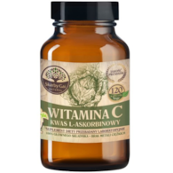 Witamina C z kapusty w kapsułkach 1000mg, 120 kaps. SKARBY GAI NATURAL