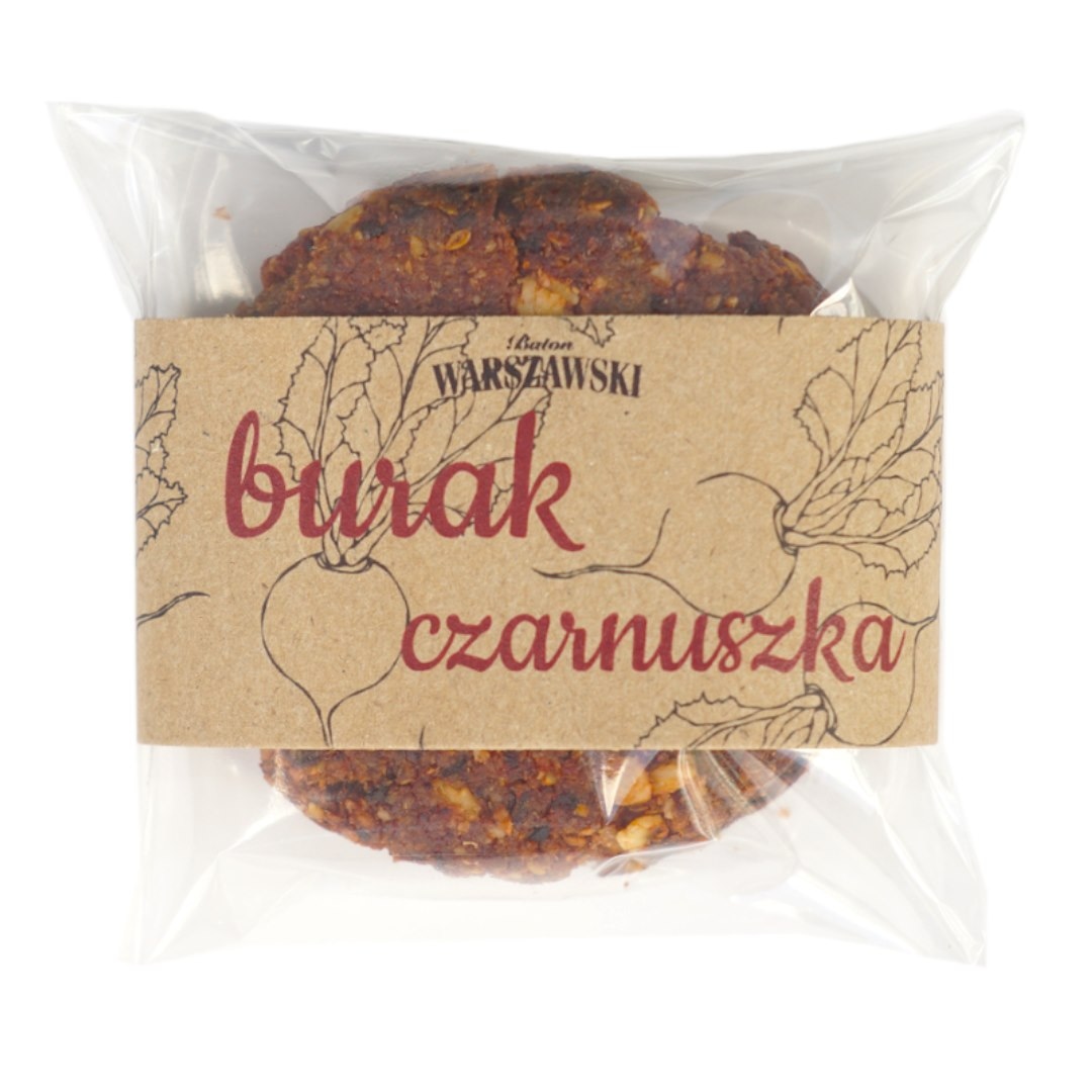 CIASTKO WARSZAWSKIE Burak i czarnuszka 60g