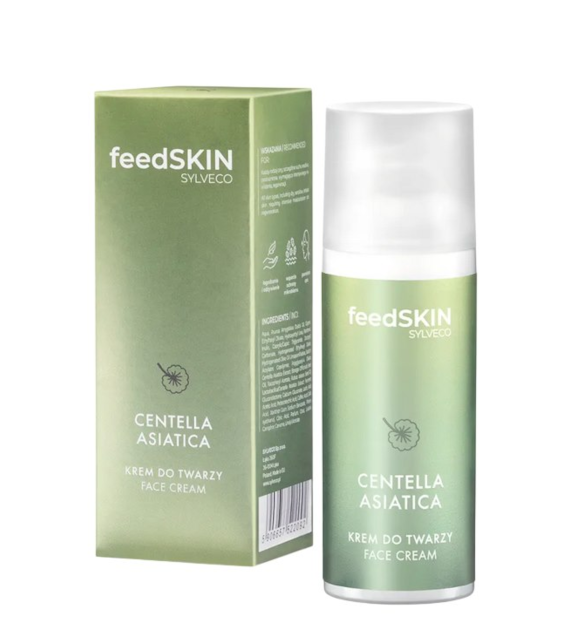 feedSKIN Krem do twarzy regenerujący z wąkrotą azjatycką 50ml SYLVECO