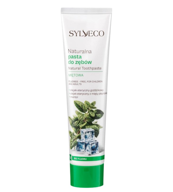 Pasta do zębów miętowa bez fluoru 100ml SYLVECO