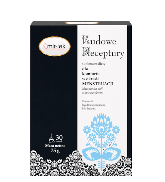 LUDOWE RECEPTURY komfort w okresie menstruacji 30 saszetek MIR-LEK