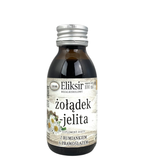 Eliksir dolegliwości żołądkowo - jelitowe bezalkoholowy 100ml MIR-LEK