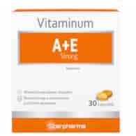 Vitaminum A+E Strong 30kaps. STARPHARMA