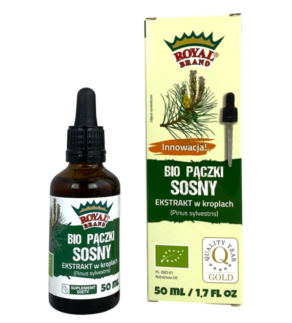 Ekstrakt z pączków sosny BIO 50ml ROYAL BRAND