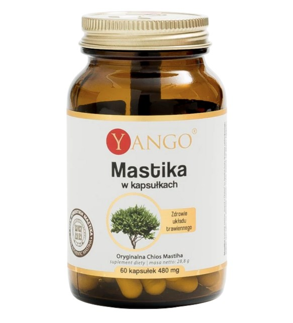 YANGO Mastika 390mg, 60 kaps.