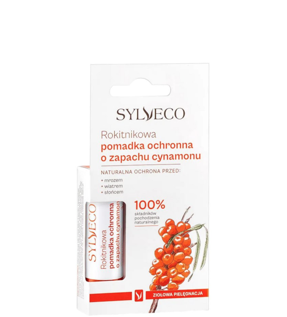 Pomadka rokitnikowa o zapachu cynamonu 4,4g SYLVECO