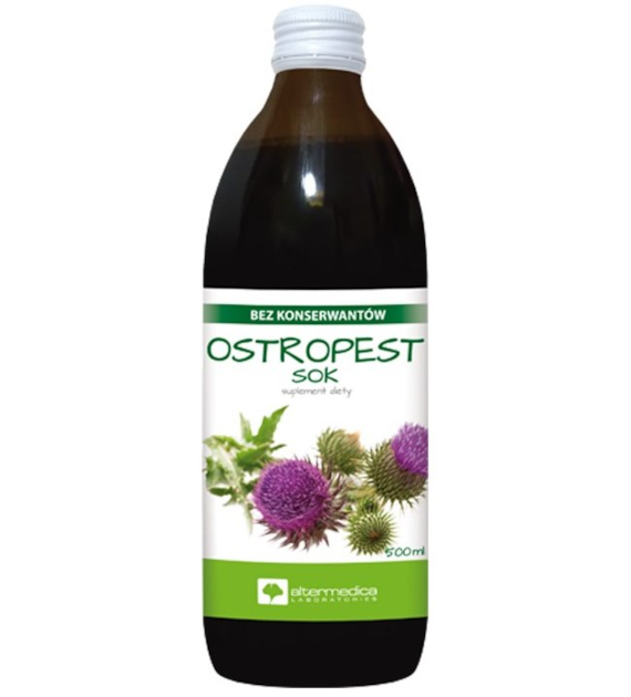 Ostropest sok 500ml ALTER MEDICA