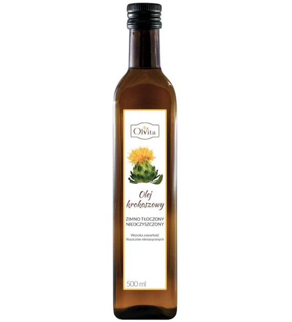 OLVITA Olej krokoszowy zimnotłoczony 500ml