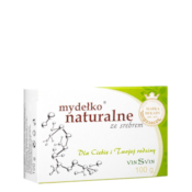Mydełko naturalne ze srebrem w kostce 100g VINSVIN
