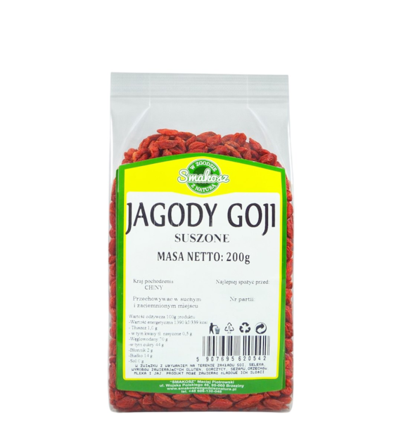 SMAKOSZ Jagody Goji suszone 200g