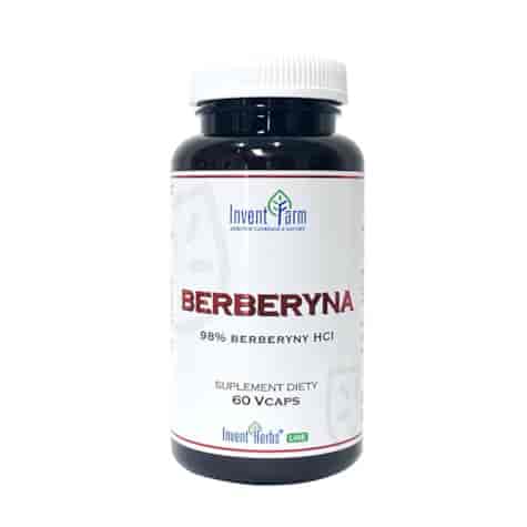 Berberyna 250mg, 60 vcaps. INVENT FARM