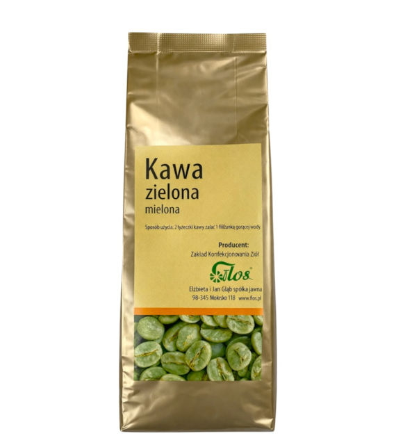 Kawa zielona mielona 200g FLOS