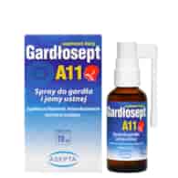 ASEPTA Gardłosept A11 10ml - spray do gardła i jamy ustnej
