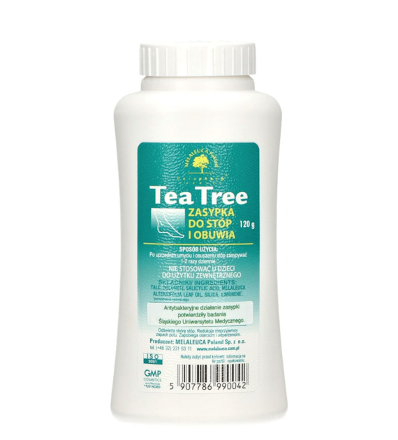 Tea Tree Zasypka do stóp 120g MELALEUCA