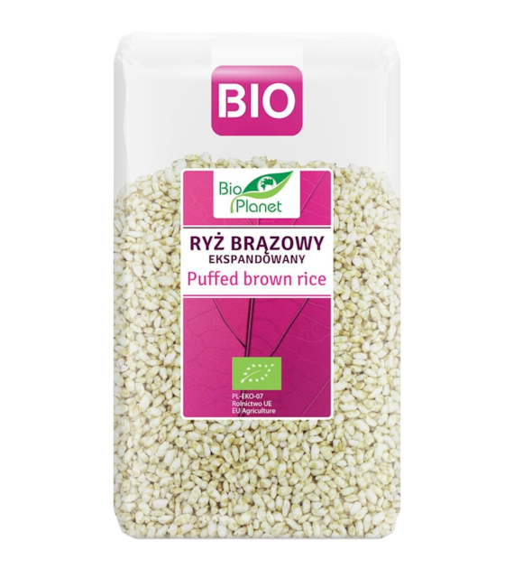 BIO PLANET Ryż brązowy ekspandowany BIO 150g