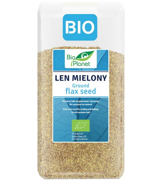 BIO PLANET Len mielony BIO 250g